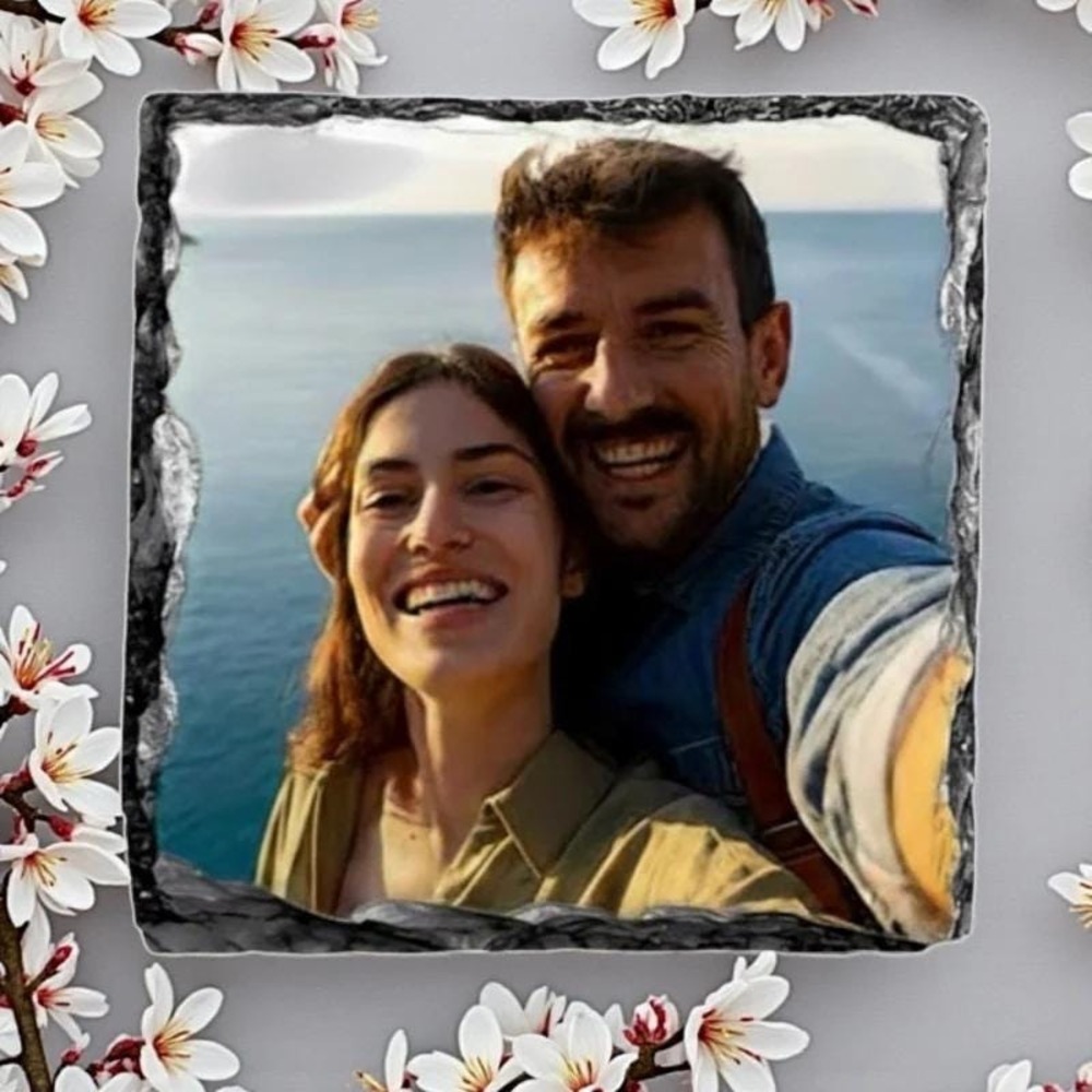 Personalized Photo Slate - Custom Picture Frame - Picture 1 of 3